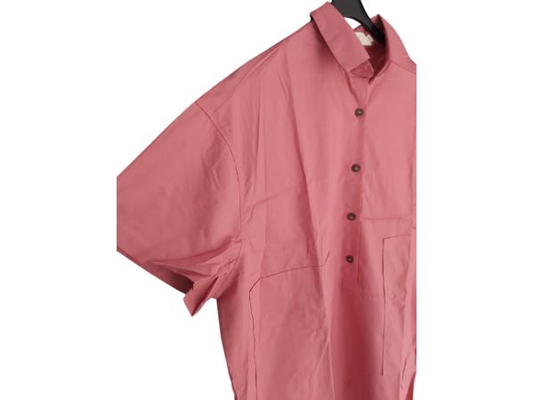 JCL oversized lange blouse roze S/M