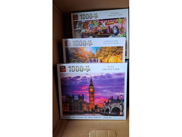 Puzzels 1000 stuks