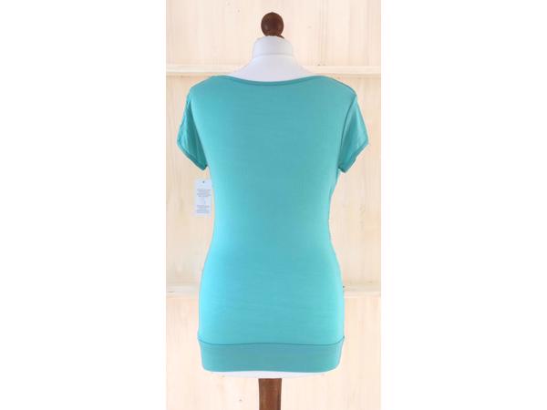 Shirt  1 maat 34,/40 ,turquoise, of zwart (nieuw)