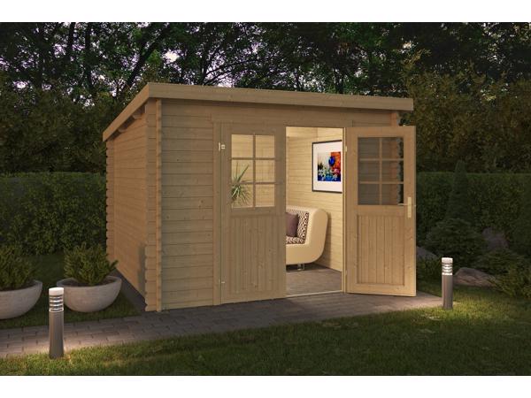 Blokhut Nadia 275x275 Onbehandeld vuren
