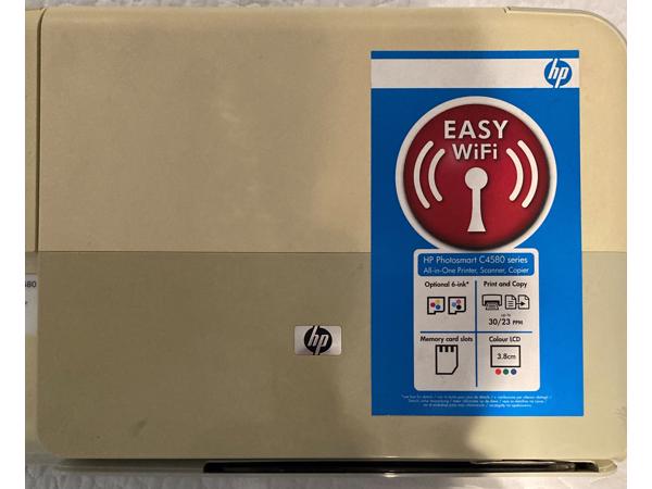 HP printer 4580 kleur en WiFi kan ook scannen en kopiëren