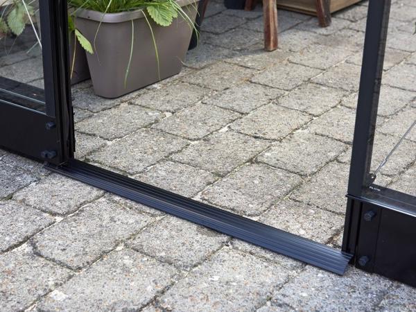 NIEUW Tuinkas Qube 68, zwart gecoat
