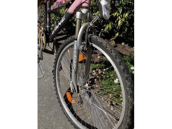 Meiden Mountainbike ideaal voor op de camping