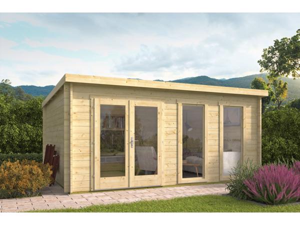 Blokhut - Tuinhuis Annabel | 40 mm | vuren onbehandeld