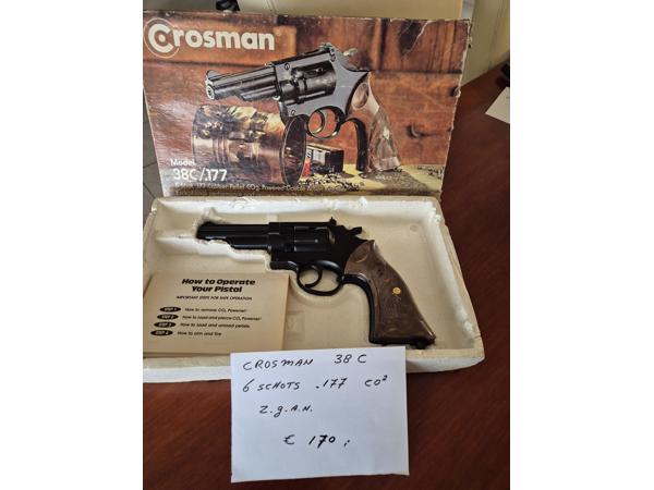 Verschillende pistolen 4,5 en 5,5 mm