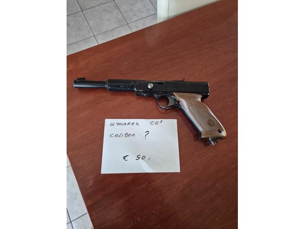 Verschillende pistolen 4,5 en 5,5 mm