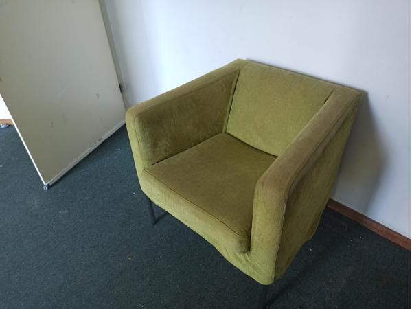 Groene zitstoel