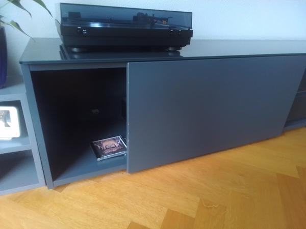 Tv-kast dressoir antracietgrijs modern