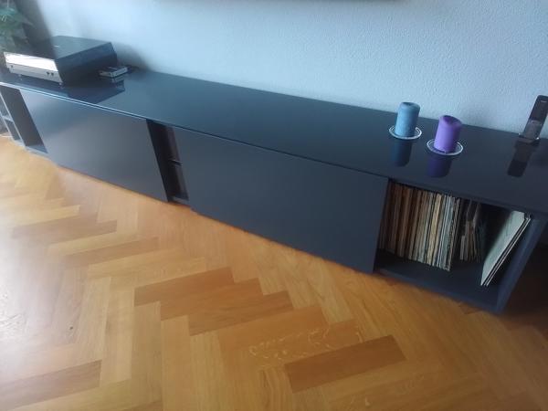 Tv-kast dressoir antracietgrijs modern