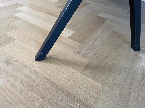 Massief eiken design eettafel
