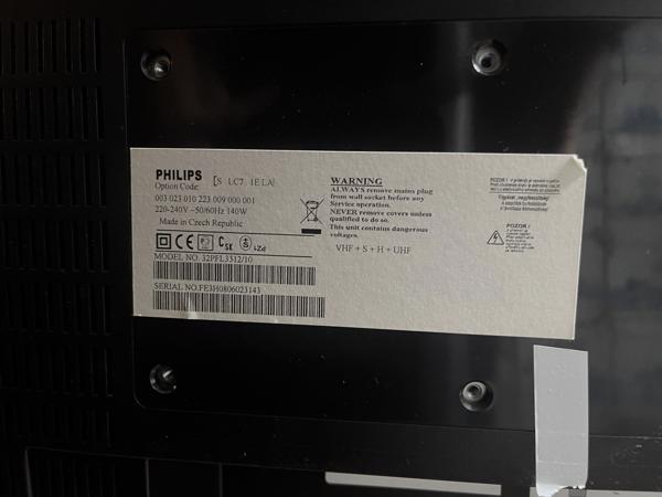 Philips TV 13 inch