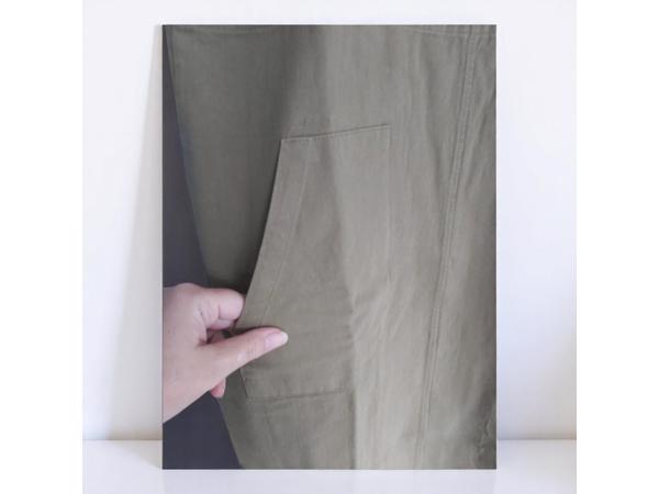 Cashual jurk khaki groen one size
