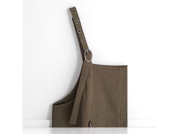 Cashual jurk khaki groen one size