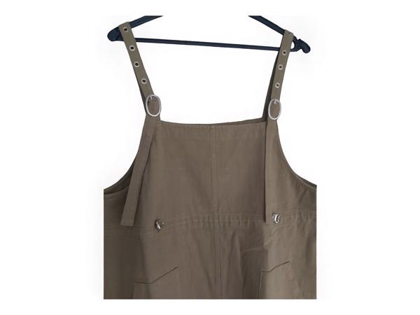 Cashual jurk khaki groen one size