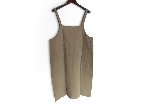 Cashual jurk khaki groen one size