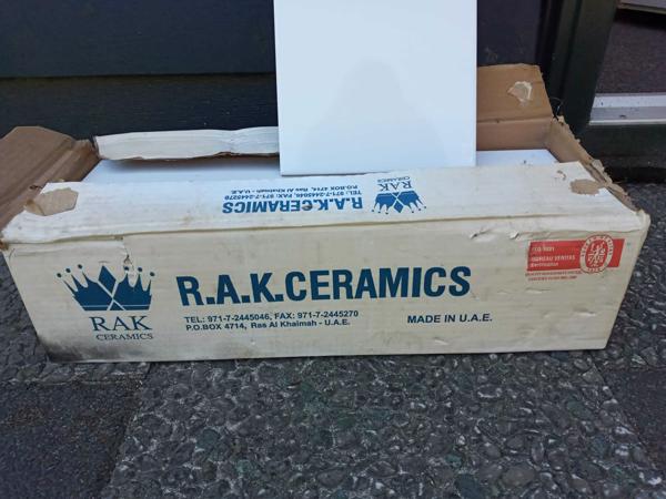 Wandtegels badkamer Wit hoogglans 1 m2 (12st 20x50cm)