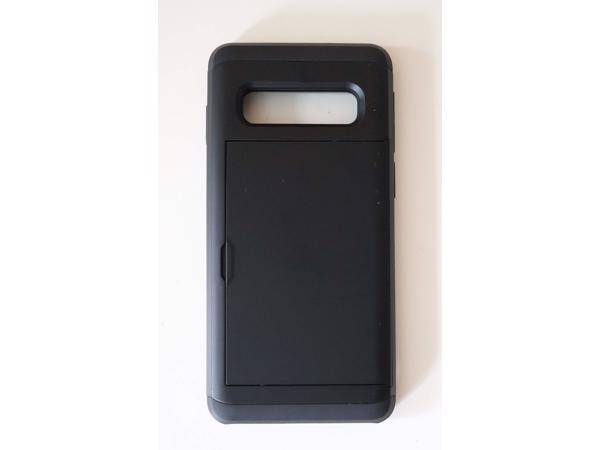 Samsung S10 backcover met pashouder (nieuw)