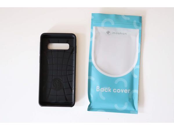 Samsung S10 backcover met pashouder (nieuw)