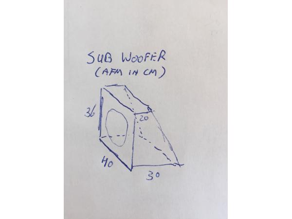 Te koop: complete high performance car audio set