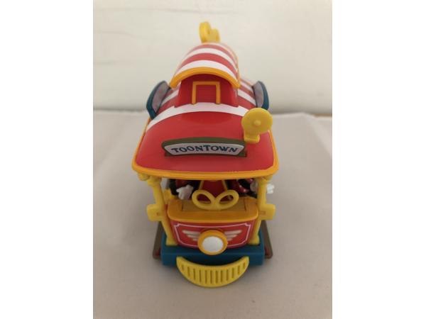Disney Toontown Mickey Mouse Minnie Mouse streetcar tram