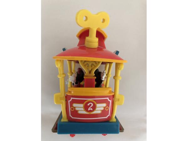 Disney Toontown Mickey Mouse Minnie Mouse streetcar tram