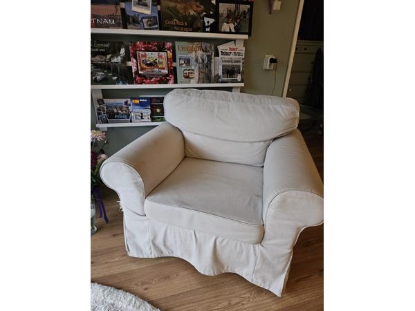 Witte fauteuil