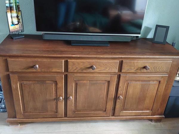 Dressoir massief eiken