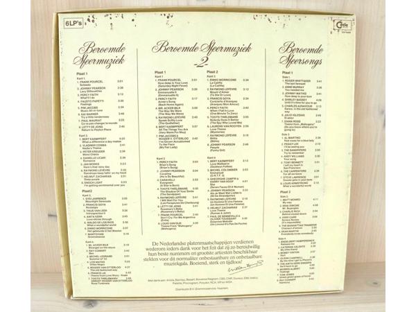 14 LP;s van Red Box,  Kayak, KC &amp;amp; The Sunshine Band tot Styx