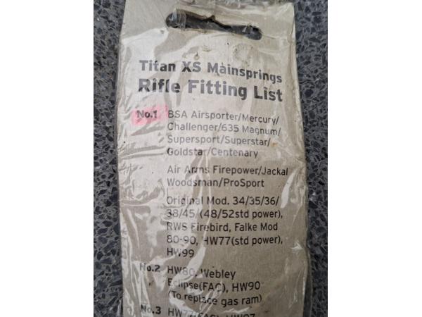 Diana 34, in nette staat met nieuwe Titan XS veer