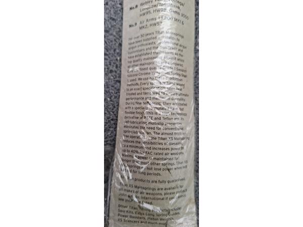 Diana 34, in nette staat met nieuwe Titan XS veer