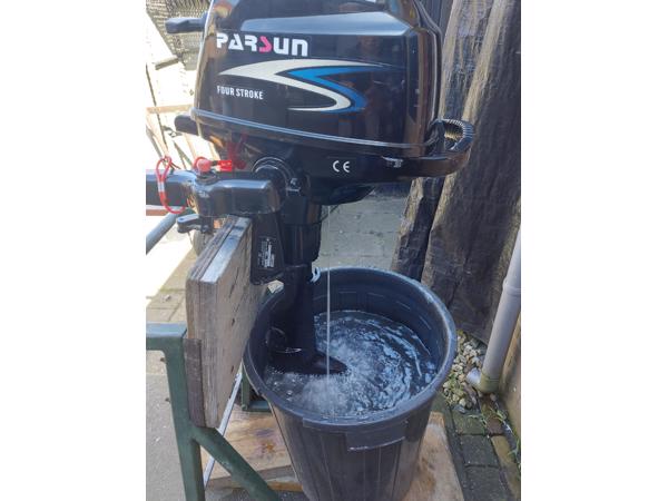 parsun 2.6 pk viertakt kortstaart met inwendige tank