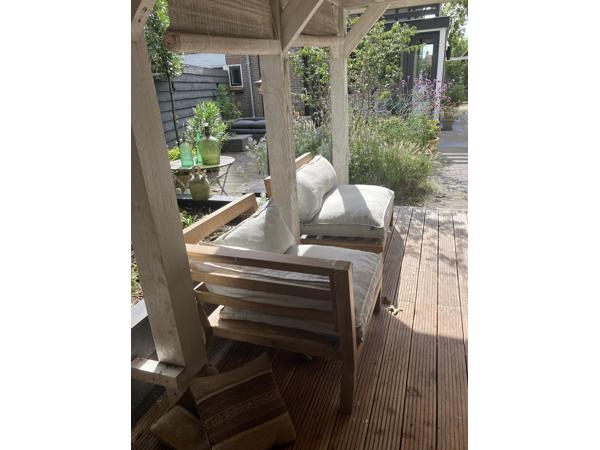 Palletbankjes set