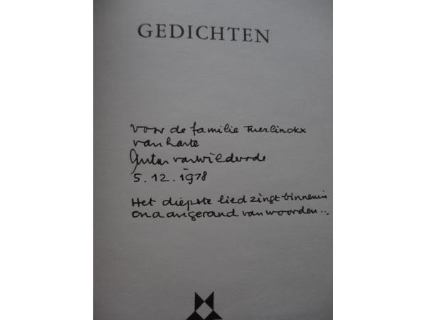 Anton Van Wilderode  -  Gedichten