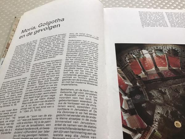 Boek.Het land van beloften speciale cultuur met testamenten