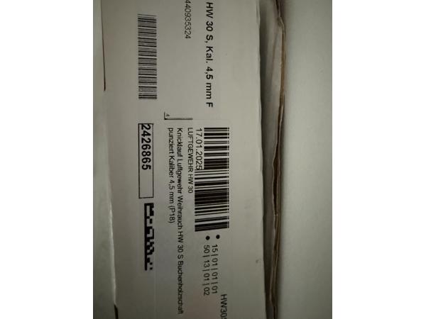 Weihrauch hw30 s 4.5mm