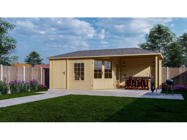 NIEUW Modern Blokhut 4355Z