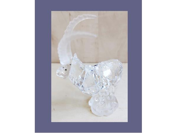 Swarovski Steenbok met doos, omdoos en certificaat
