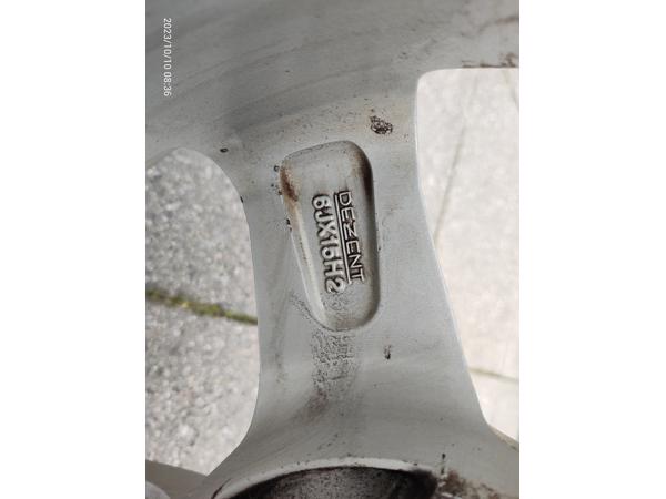 Te koop 4 winterbanden(nieuw)195/50R15 op alu velg steek 108