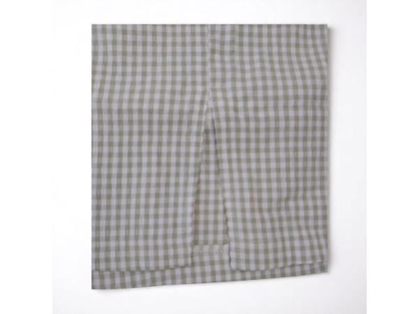 2 delige zomer set rok + top geruit groen L