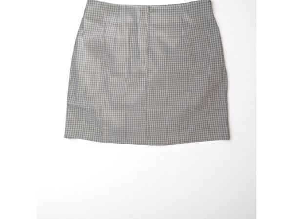 2 delige zomer set rok + top geruit groen L
