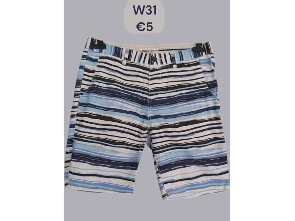 Ature korte broek blauw W31