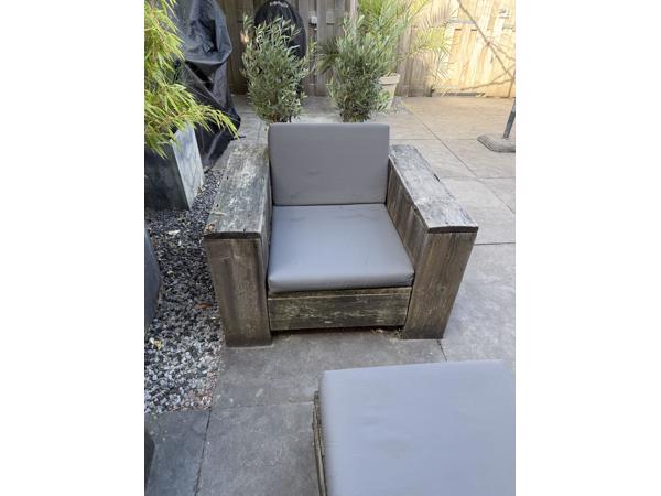GRATIS Steigerhouten tuinset incl. kussens