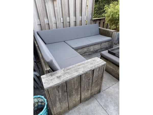 GRATIS Steigerhouten tuinset incl. kussens