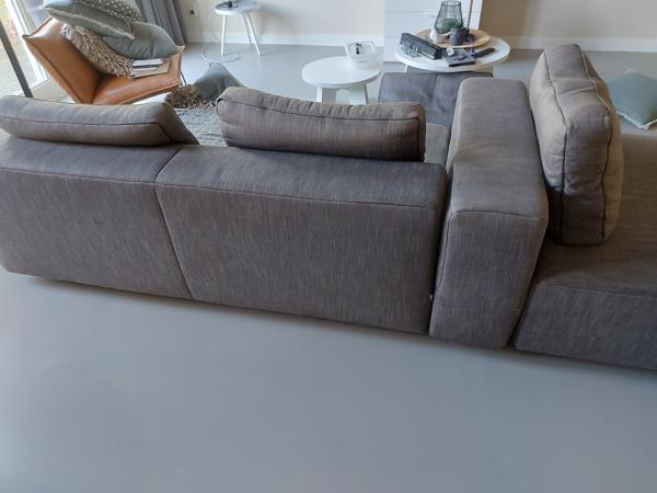 Antraciet bank 3 tot 5 zits