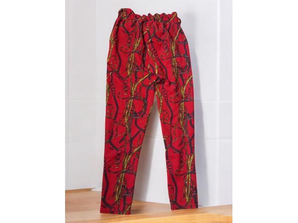 Fashion Design broek rood S/M