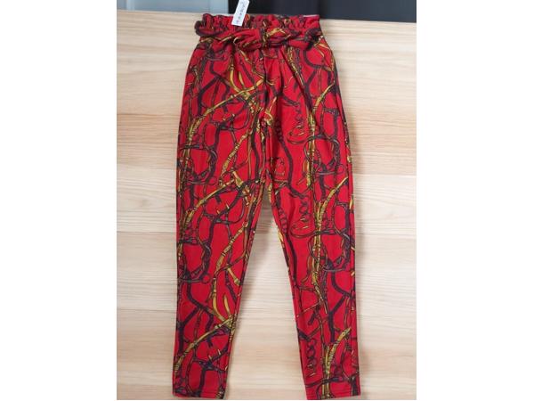 Fashion Design broek rood S/M