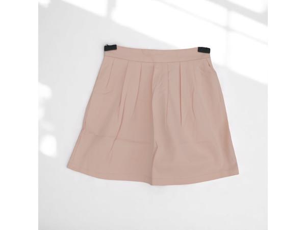 Meisjes plooi rok lichtroze 158