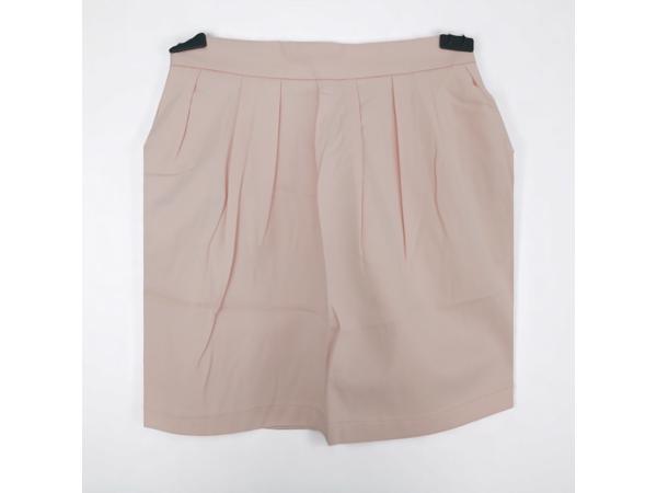 Meisjes plooi rok lichtroze 158