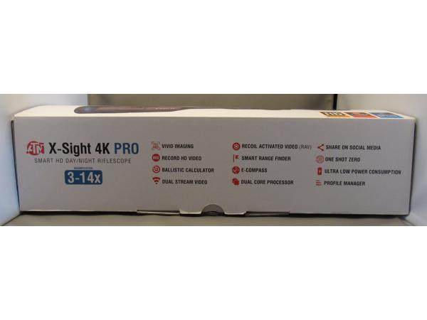 ATN X-Sight 4K PRO 3-14X dag / nacht vizier