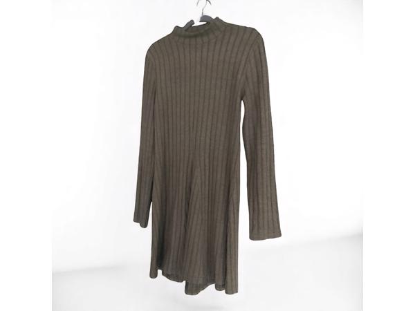 Khaki groene stretchy jurk 2XL/44